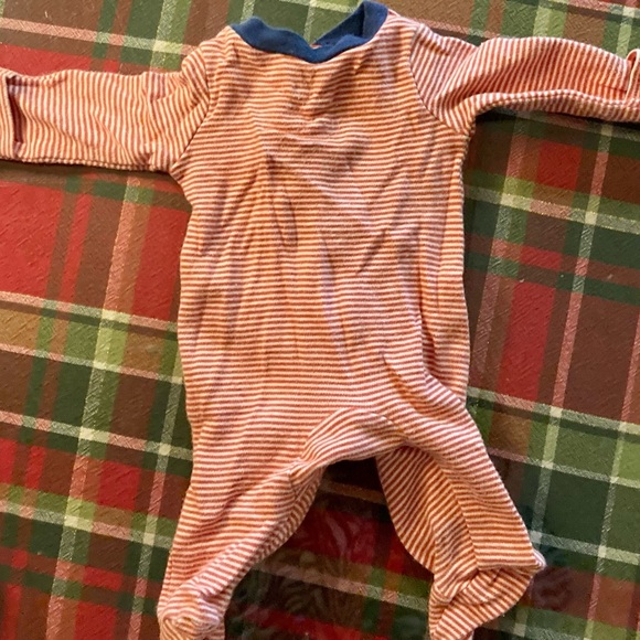Carter’s Boys Footed Zip + Button Up Footed Pajamas Preemie 3 piece - Picture 6 of 16